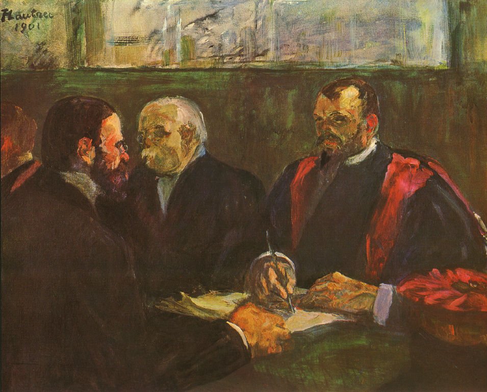 Eksamen på det medicinske fakultet af Henri de Toulouse Lautrec