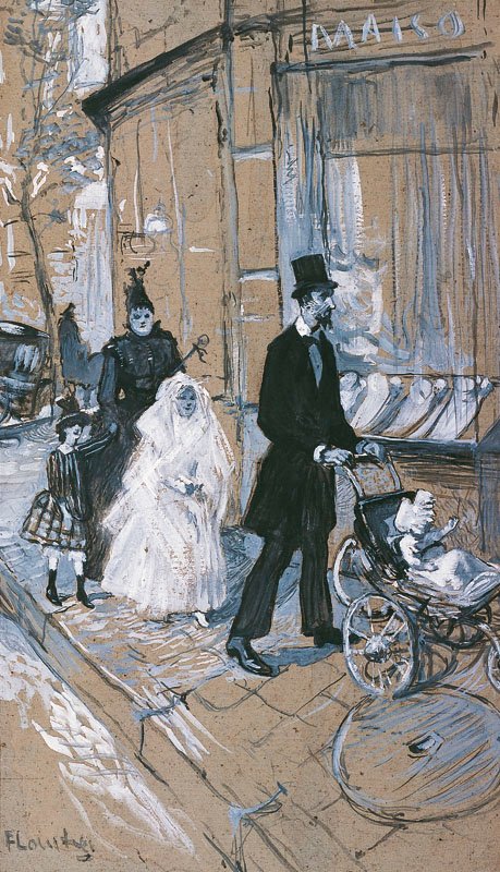Første kommunion af Henri de Toulouse Lautrec