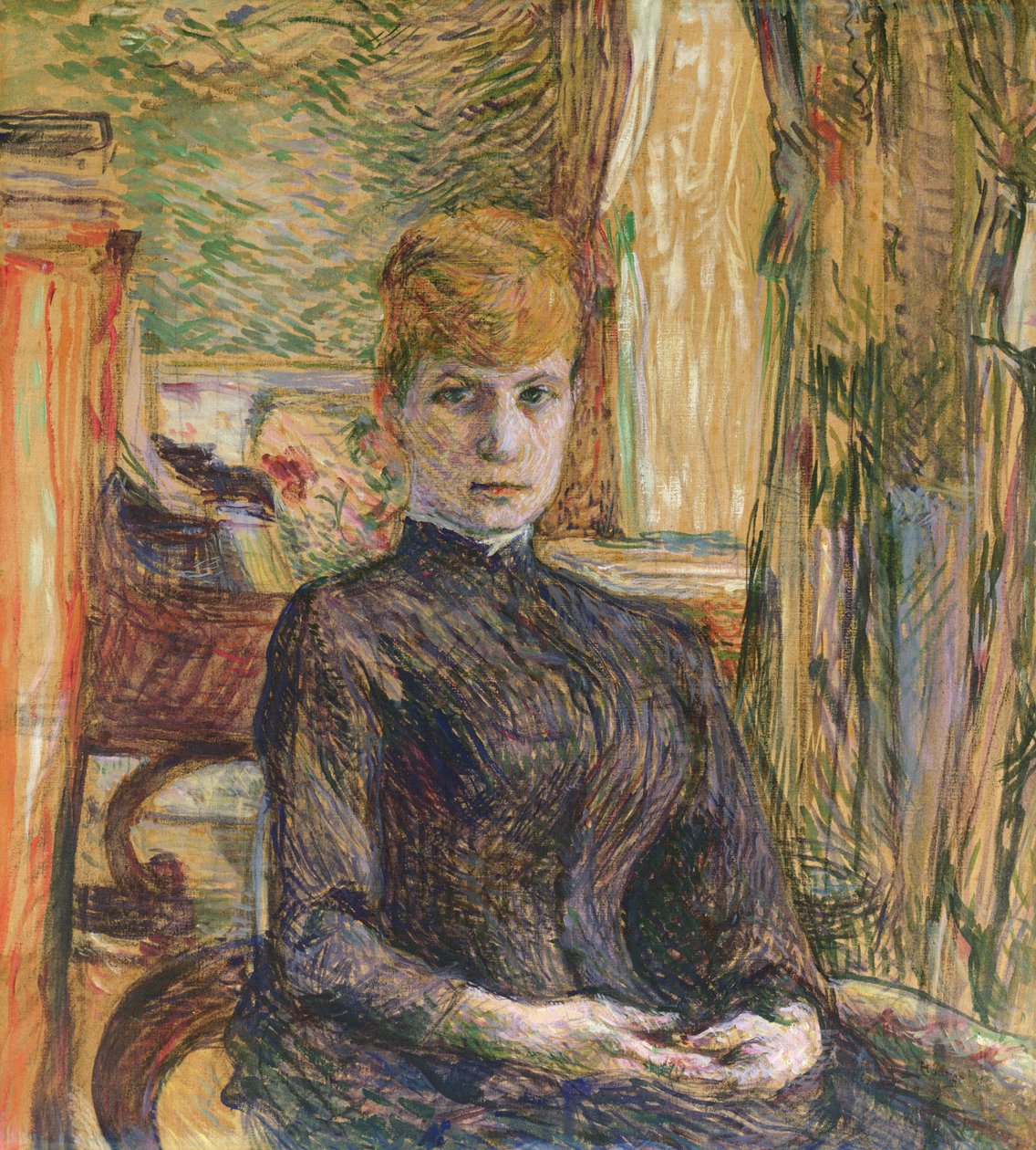 Madame Juliette Pascal, 1887 af Henri de Toulouse Lautrec