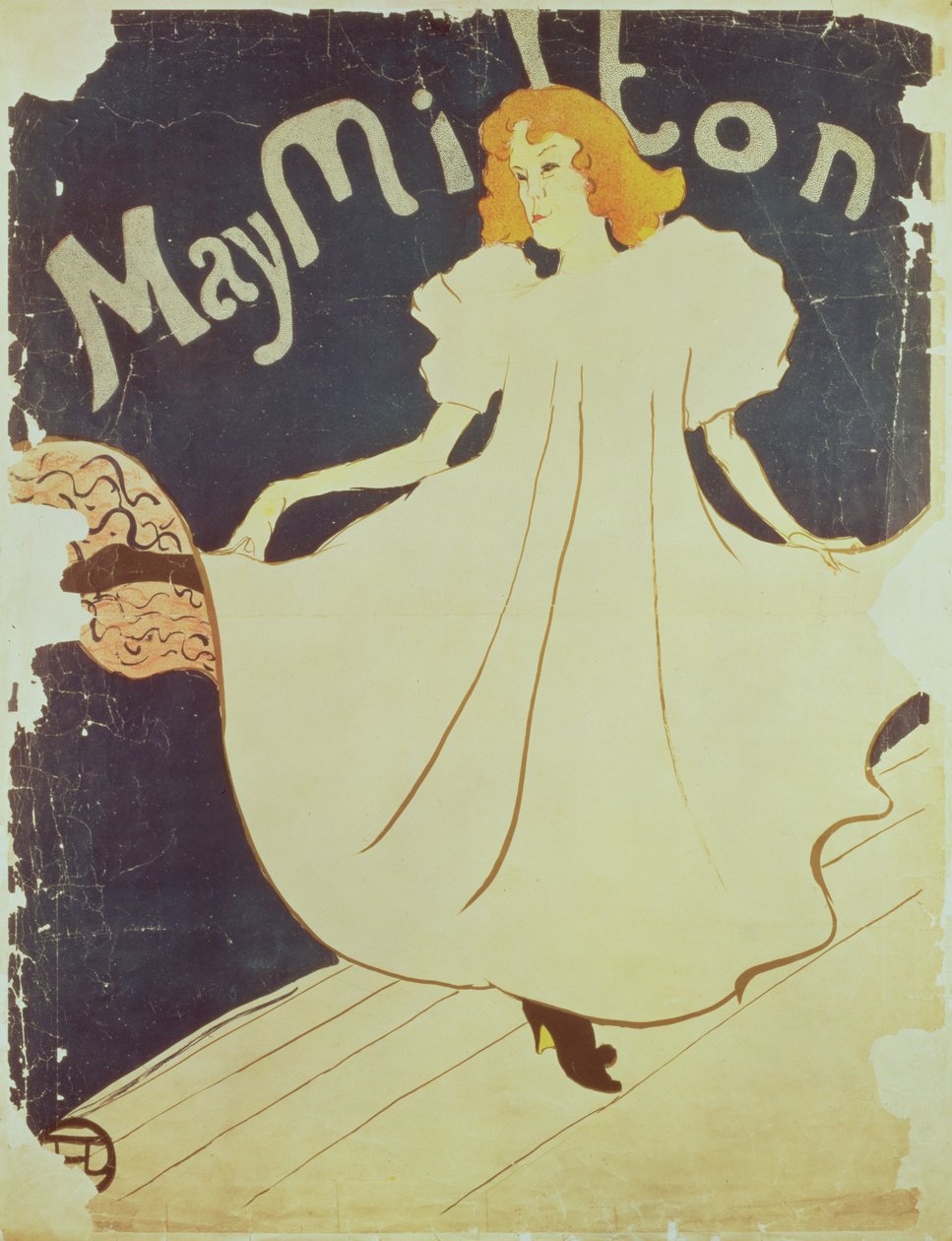 May Milton, Frankrig, 1895 af Henri de Toulouse Lautrec