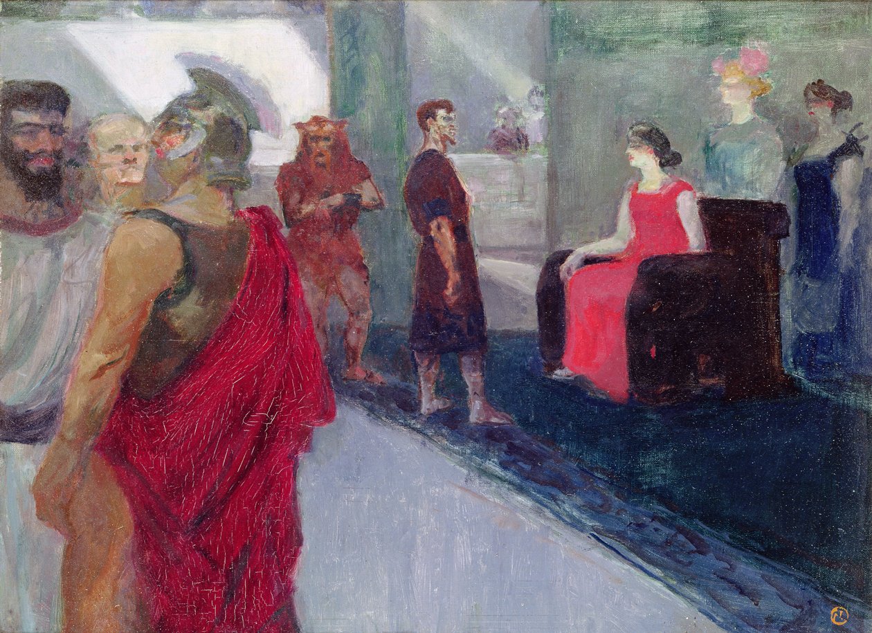 Messalina, 1900 af Henri de Toulouse Lautrec