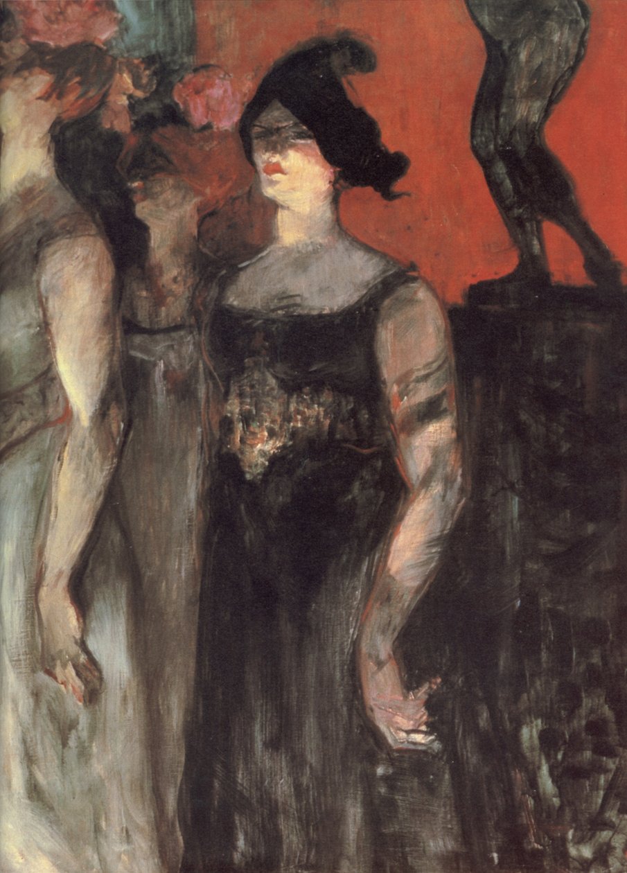 Messalina mellem to statister af Henri de Toulouse Lautrec