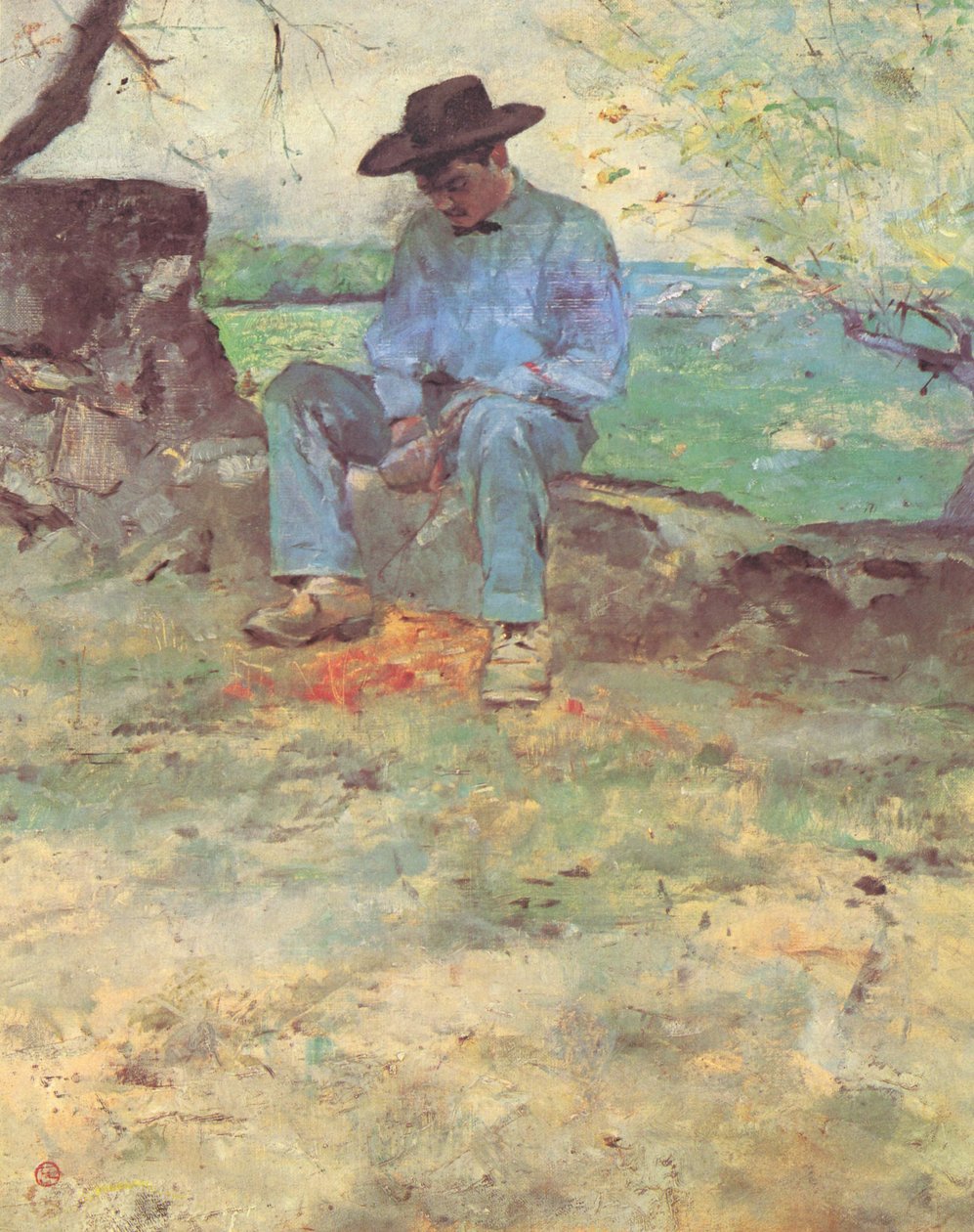 Young Routy i Céleyran af Henri de Toulouse Lautrec