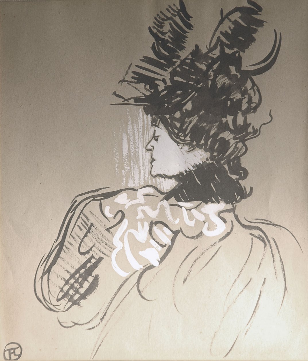 Ny hat Suzanne af Henri de Toulouse Lautrec