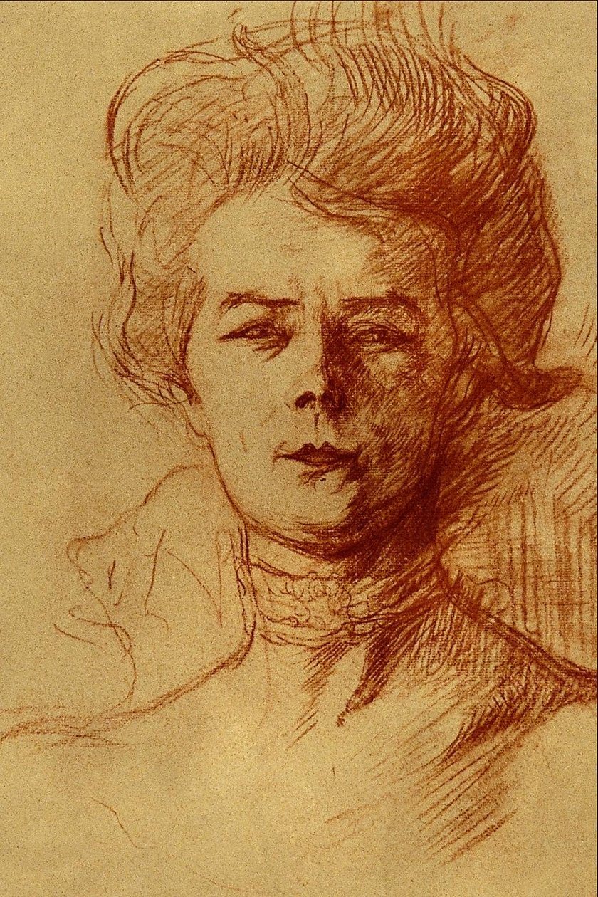 Portræt af Jeanne Granier af Henri de Toulouse Lautrec