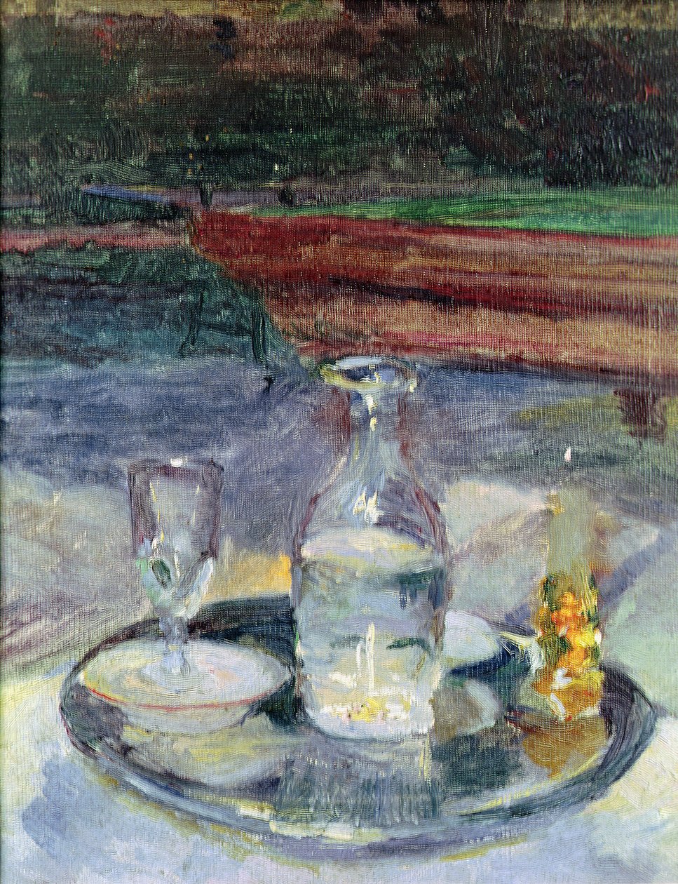 Stilleben, Billard, 1882 af Henri de Toulouse Lautrec