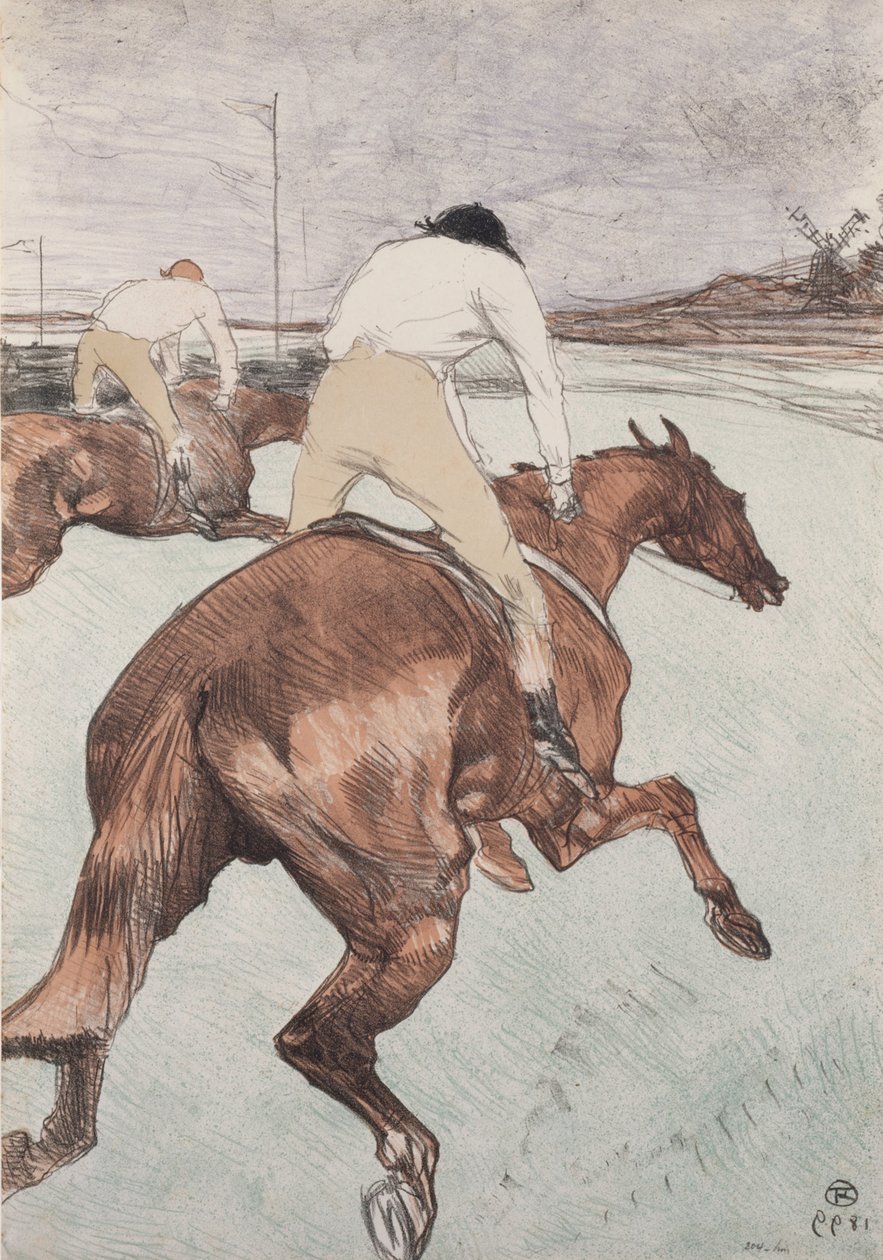 Jockeyen af Henri de Toulouse Lautrec