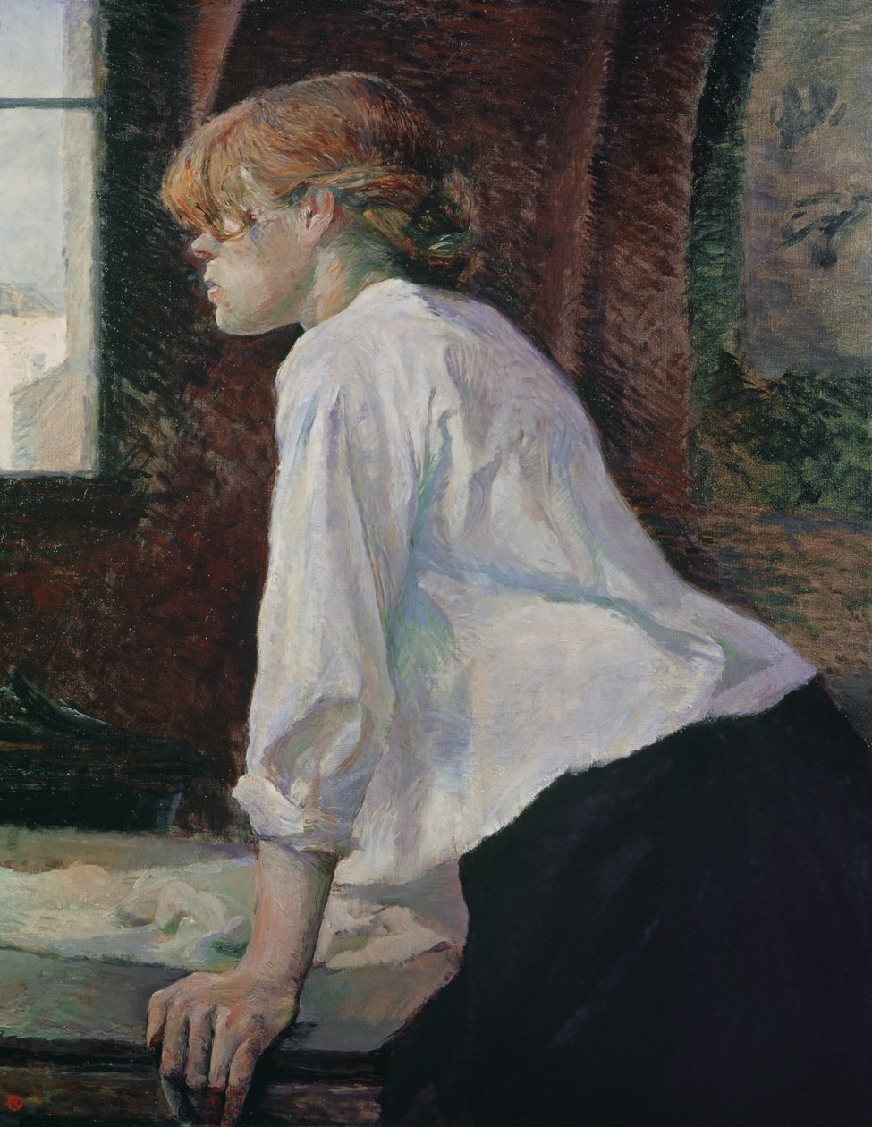 Vasketøjet, 1889 af Henri de Toulouse Lautrec