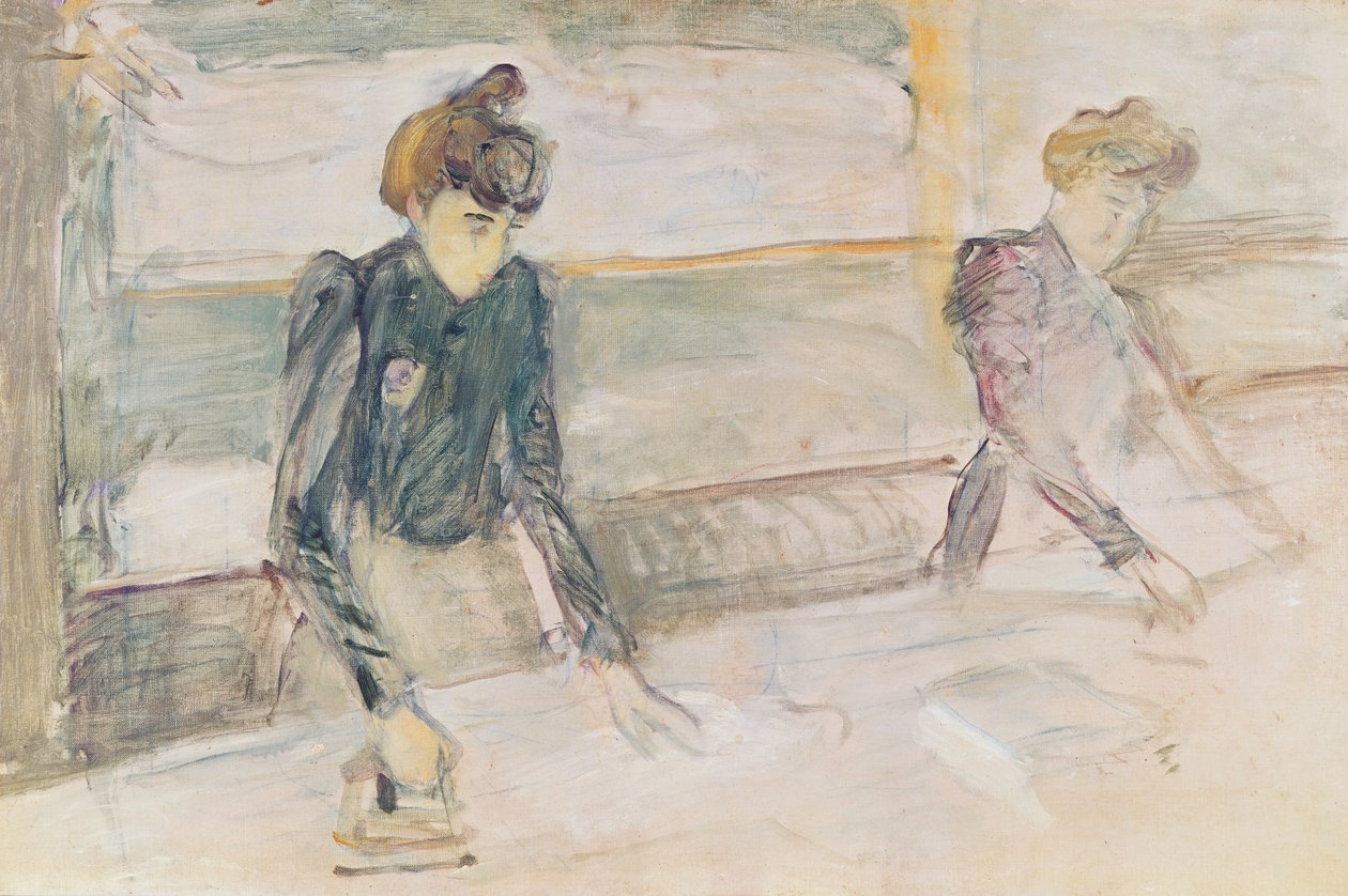 Vasketøjerne af Henri de Toulouse Lautrec