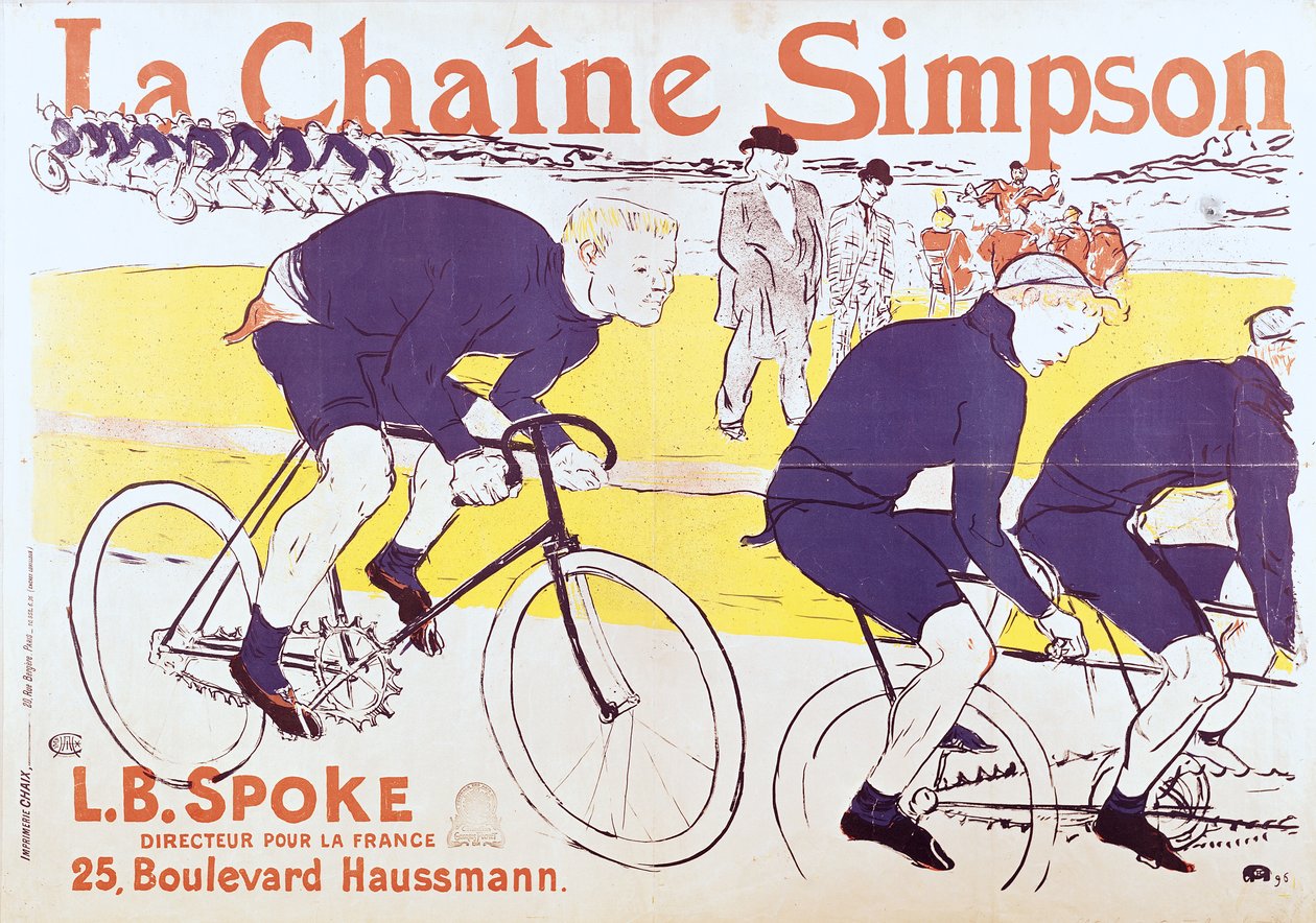Simpson-kæden, 1896 af Henri de Toulouse Lautrec