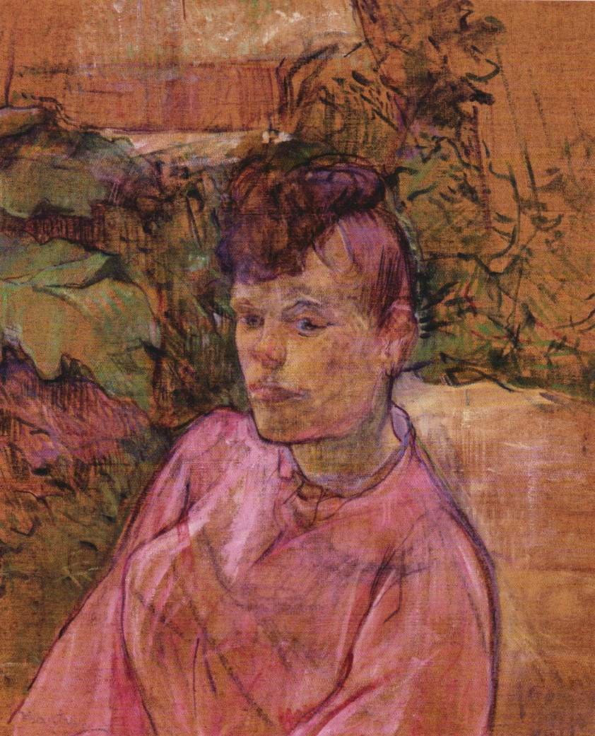 Kvinde i Monsieur Forest -haven af Henri de Toulouse Lautrec