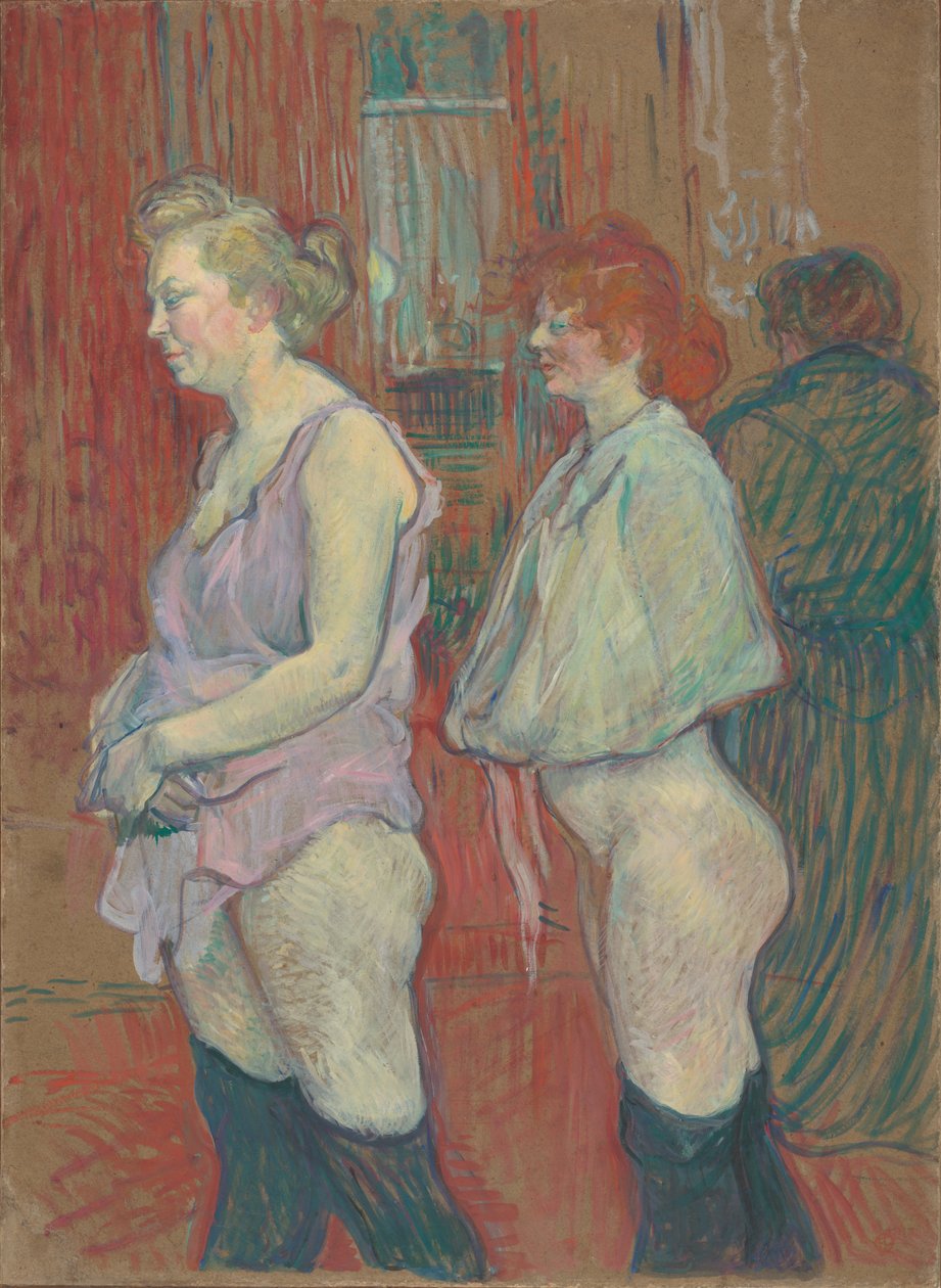 Rue des Moulins af Henri de Toulouse Lautrec