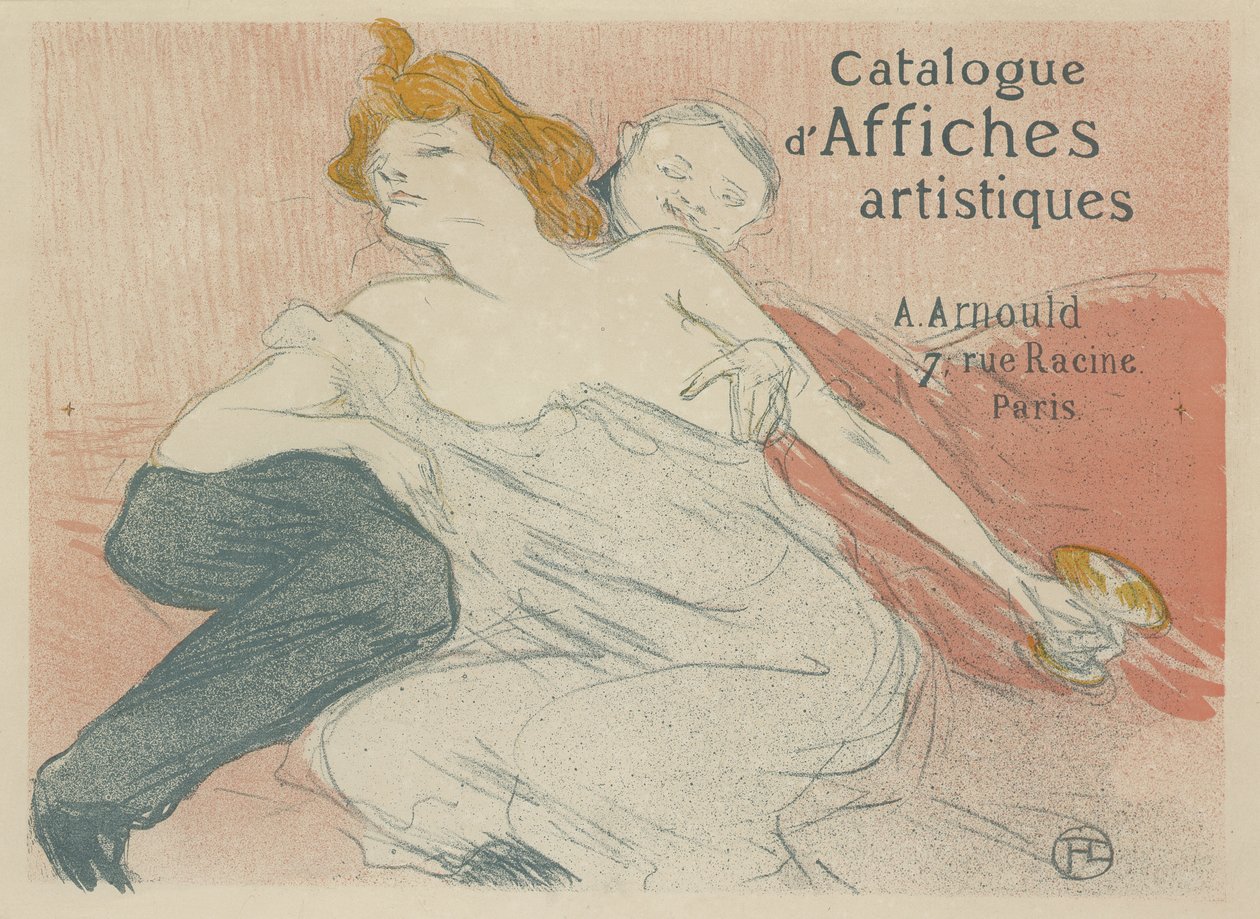 Debauche, 1896 af Henri de Toulouse Lautrec
