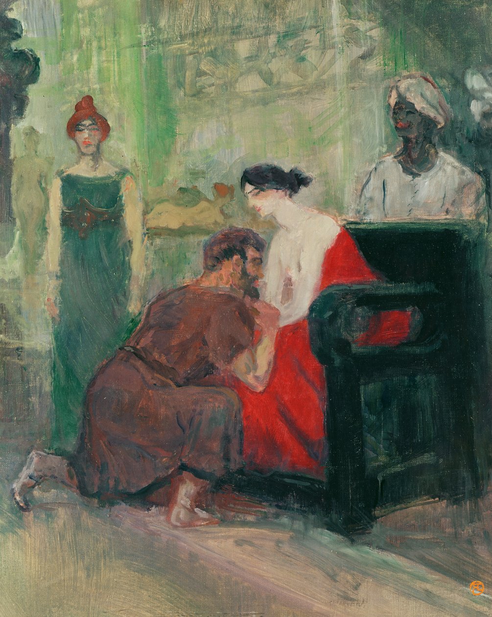 Messalina, 1900 af Henri de Toulouse Lautrec
