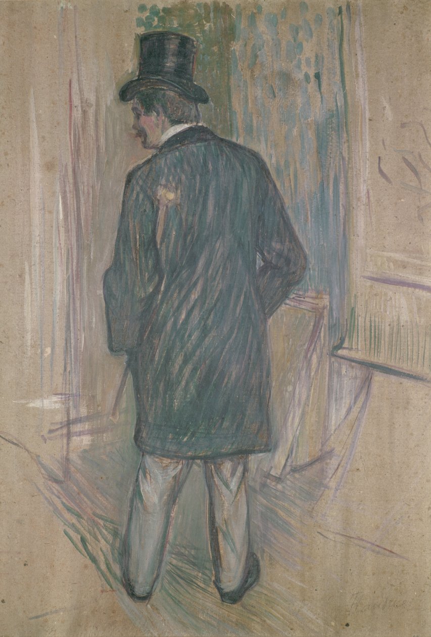 Mr Fourcade af Henri de Toulouse Lautrec