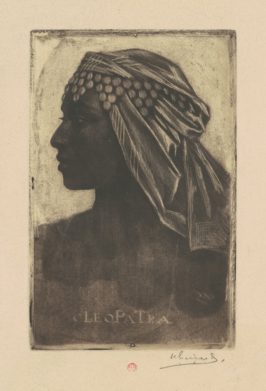 Kleopatra af Henri-Charles Guérard