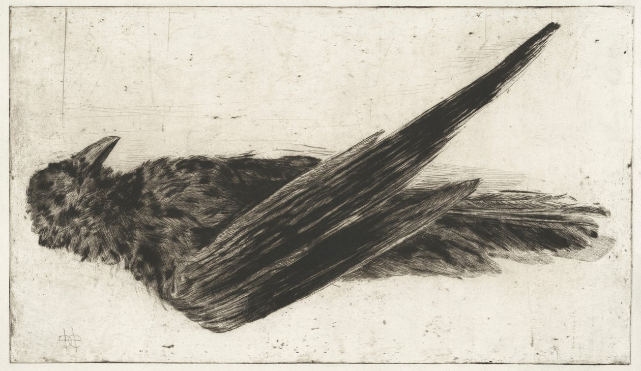 Den store hængende ravn af Henri-Charles Guérard