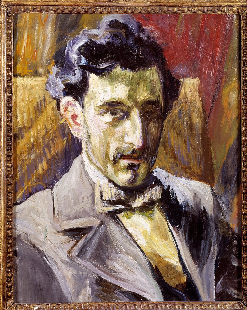Portræt af komponisten Maurice Ravel (1875-1937) Maleri af Henri Manguin (1874-1949) 1903 Søn. 0,43x034 m Paris, musee national d