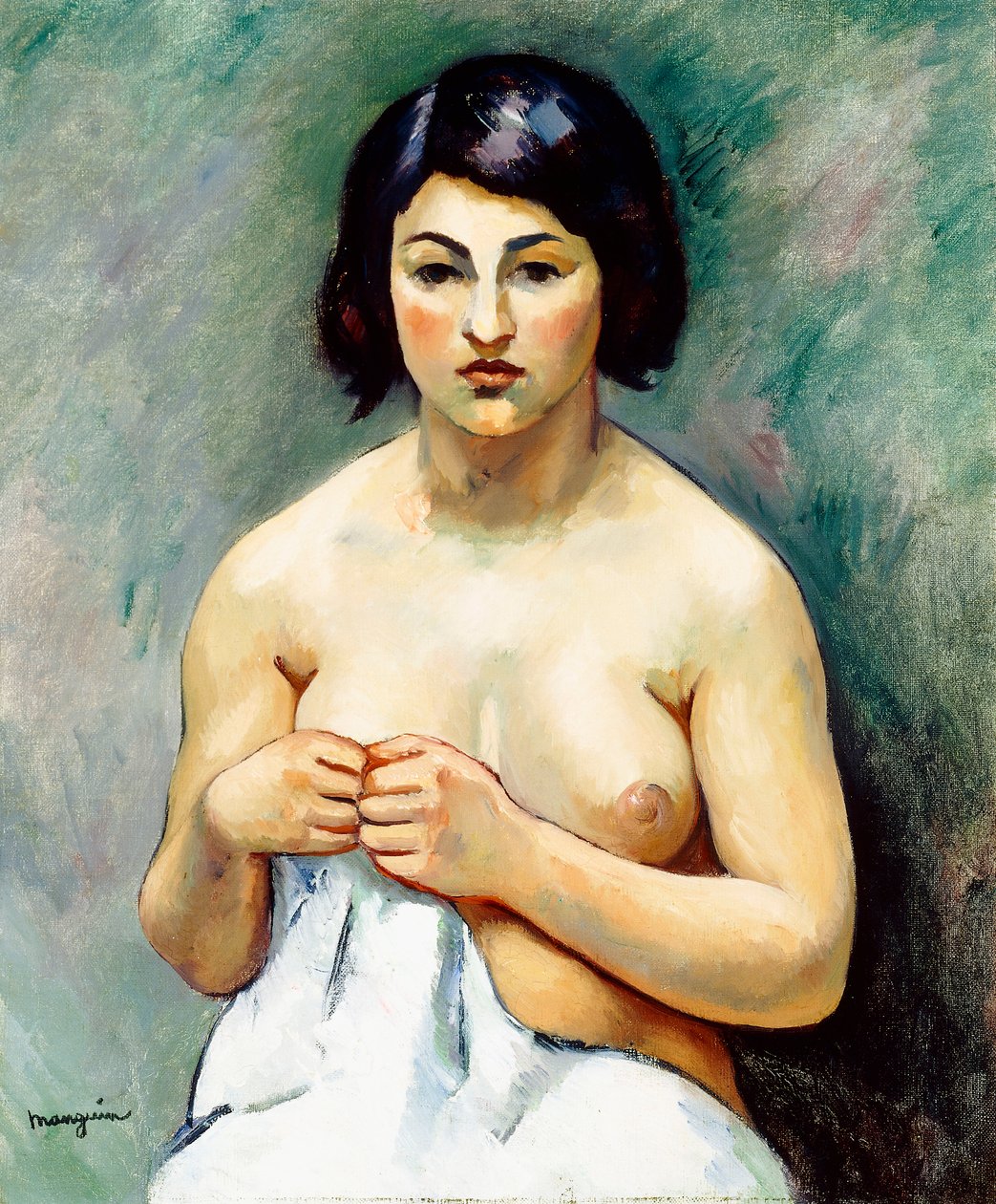 Kvindens torso: Lille Mary af Henri Charles Manguin