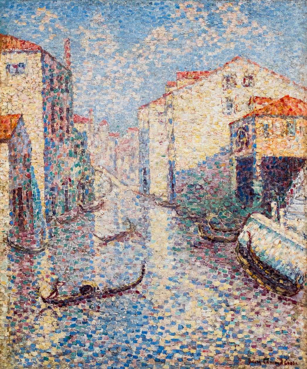En kanal i Venedig af Henri-Edmond Cross