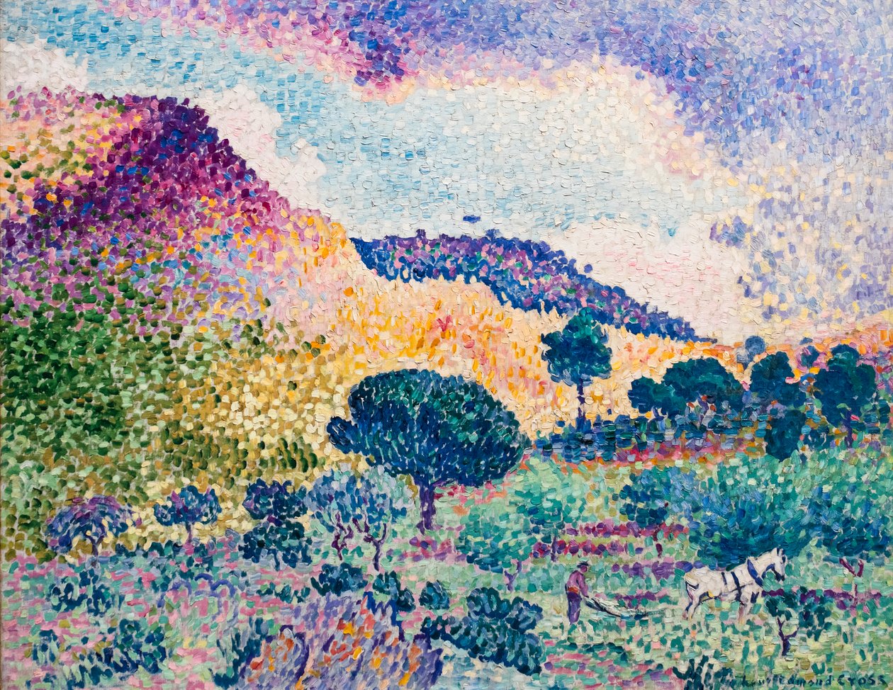 Maures-bjergkæden af Henri-Edmond Cross