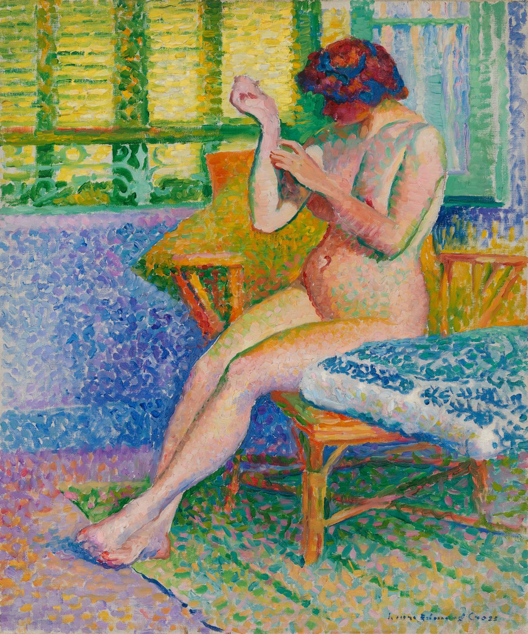 Model af Henri-Edmond Cross