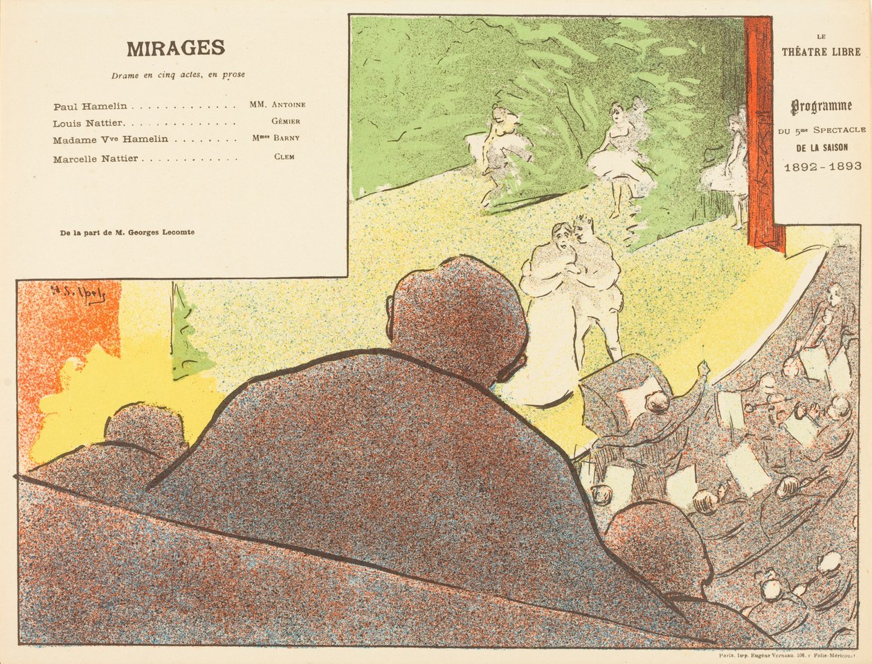 Fata Morgana af Henri-Gabriel Ibels