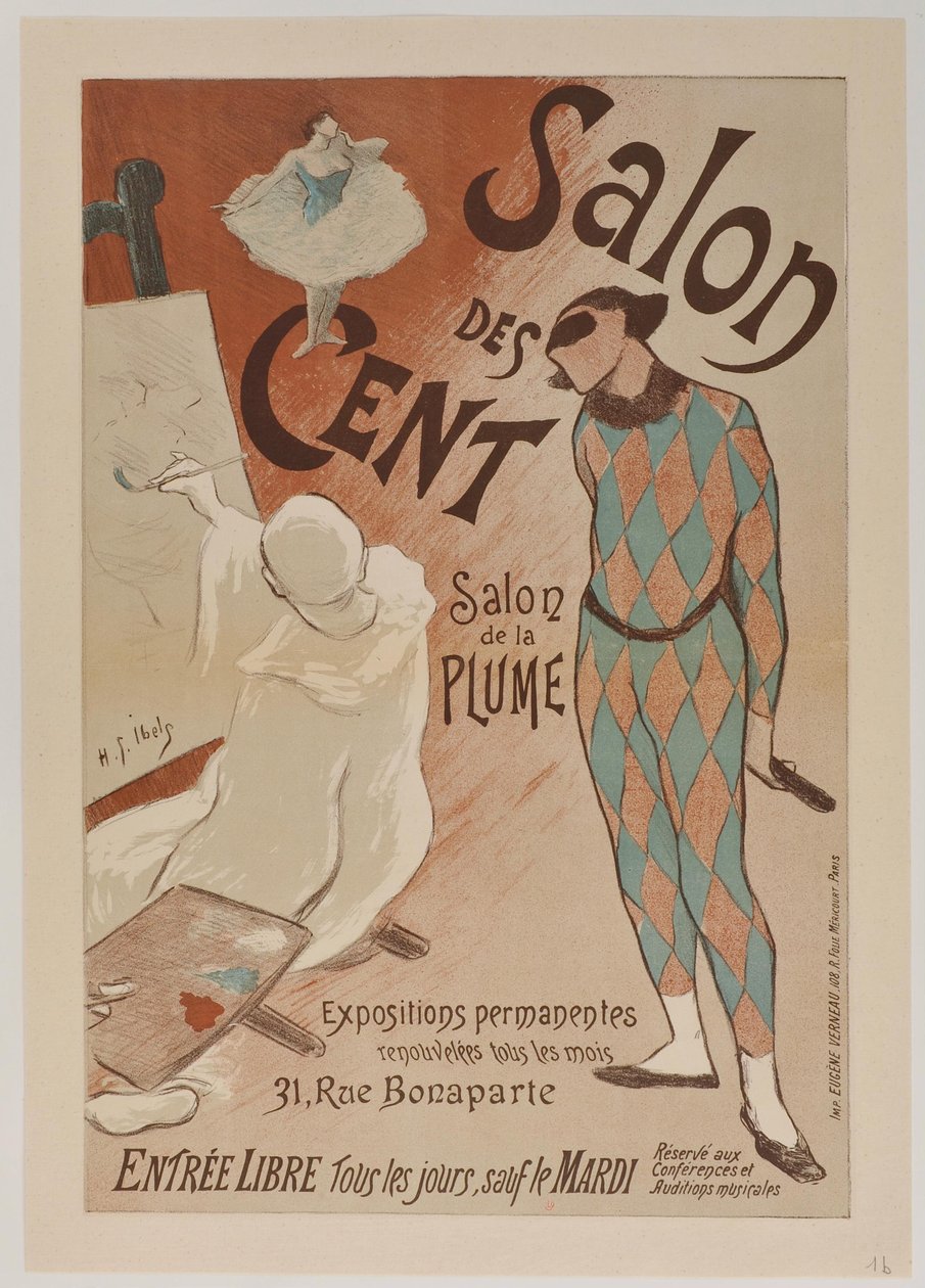[Salon des Cent. Februar 1894] af Henri-Gabriel Ibels