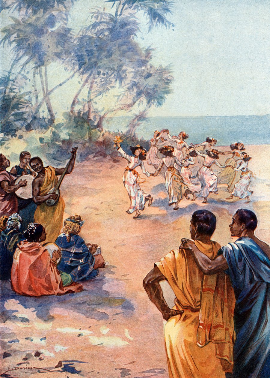 Udsigt over Tahiti under Pomare IV