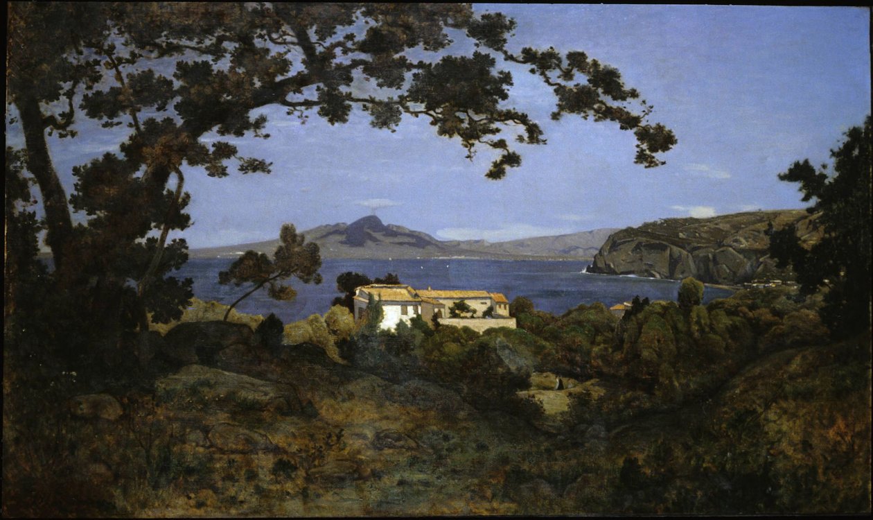 Napolibugten af Henri-Joseph Harpignies