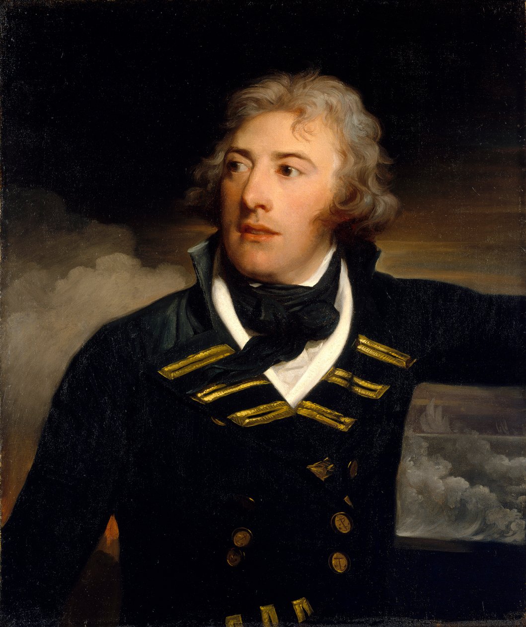 Kaptajn Joseph Sydney Yorke (1768-1831), ca. 1787-95 (olie på lærred) af Henri Pierre Danloux