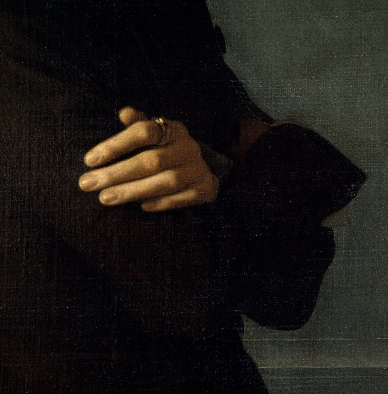 Portræt af Franz Liszt (1811-1886), ungarsk komponist og pianist (1839). Detalje af hænderne. Maleri af Henri Lehmann (Karl Ernest (Ernst) Rudolf Heinrich Salem dit) (1814-1882). Paris, Musée Carnavalet. af Henri Lehmann