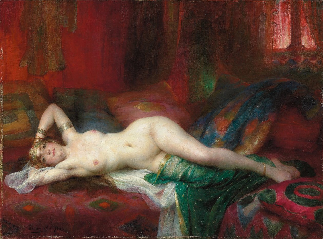 Odalisque, 1920 af Henri Adrien Tanoux