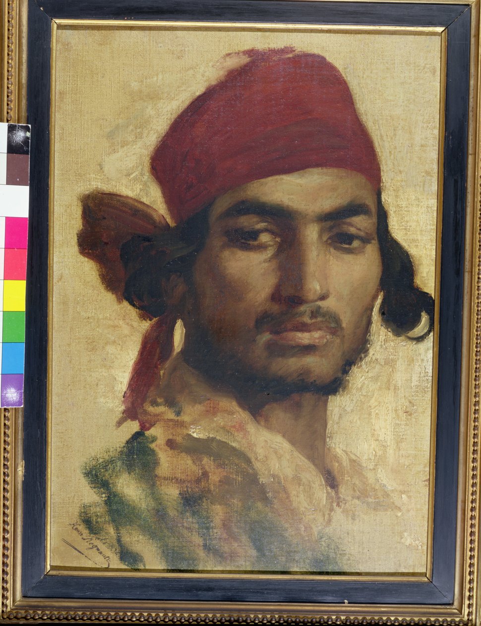 Gitano, hovedstudie af Henri Alexandre Georges Regnault