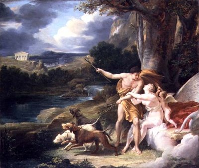 Venus og Adonis af Henri Alexandre Georges Regnault