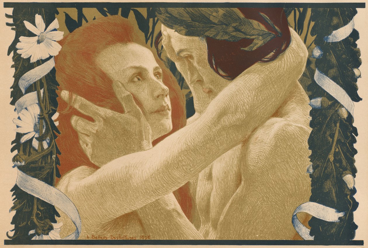 LÉnigme, 1898. af Henri Bellery Desfontaines