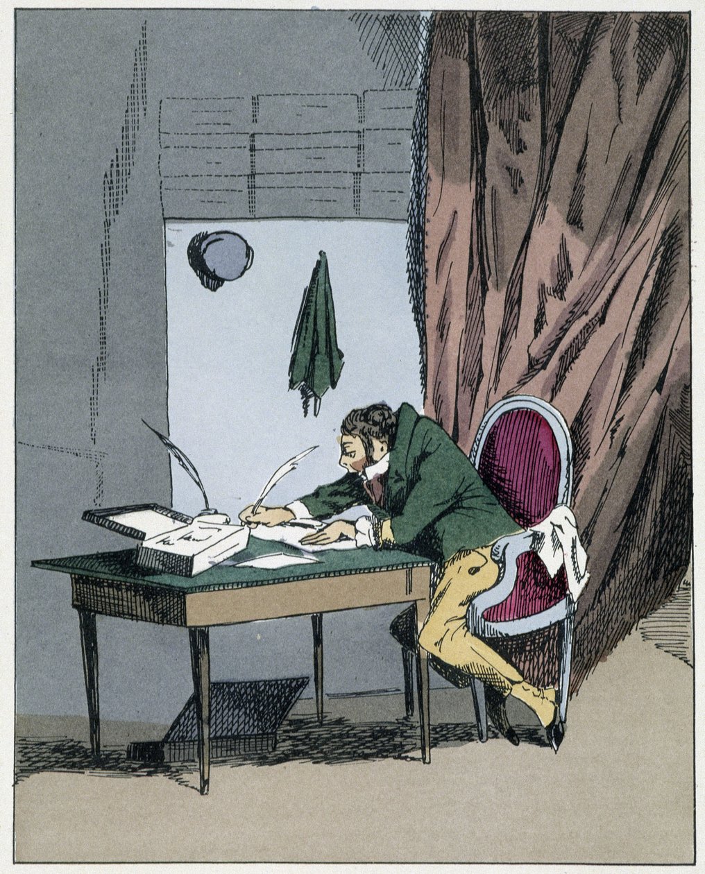 Supernumerary - I “” Administrative Mores ”” af Henri Monnier af Henri Bonaventure Monnier