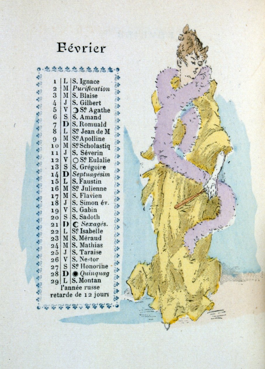 februar af Henri Boutet