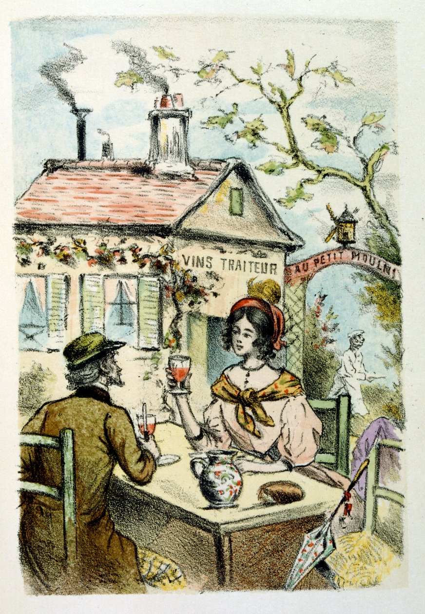 Illustration af Henri Boutet, til 