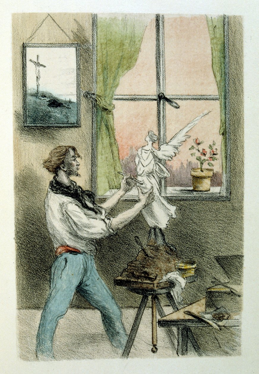 Illustration af Henri Boutet, til 