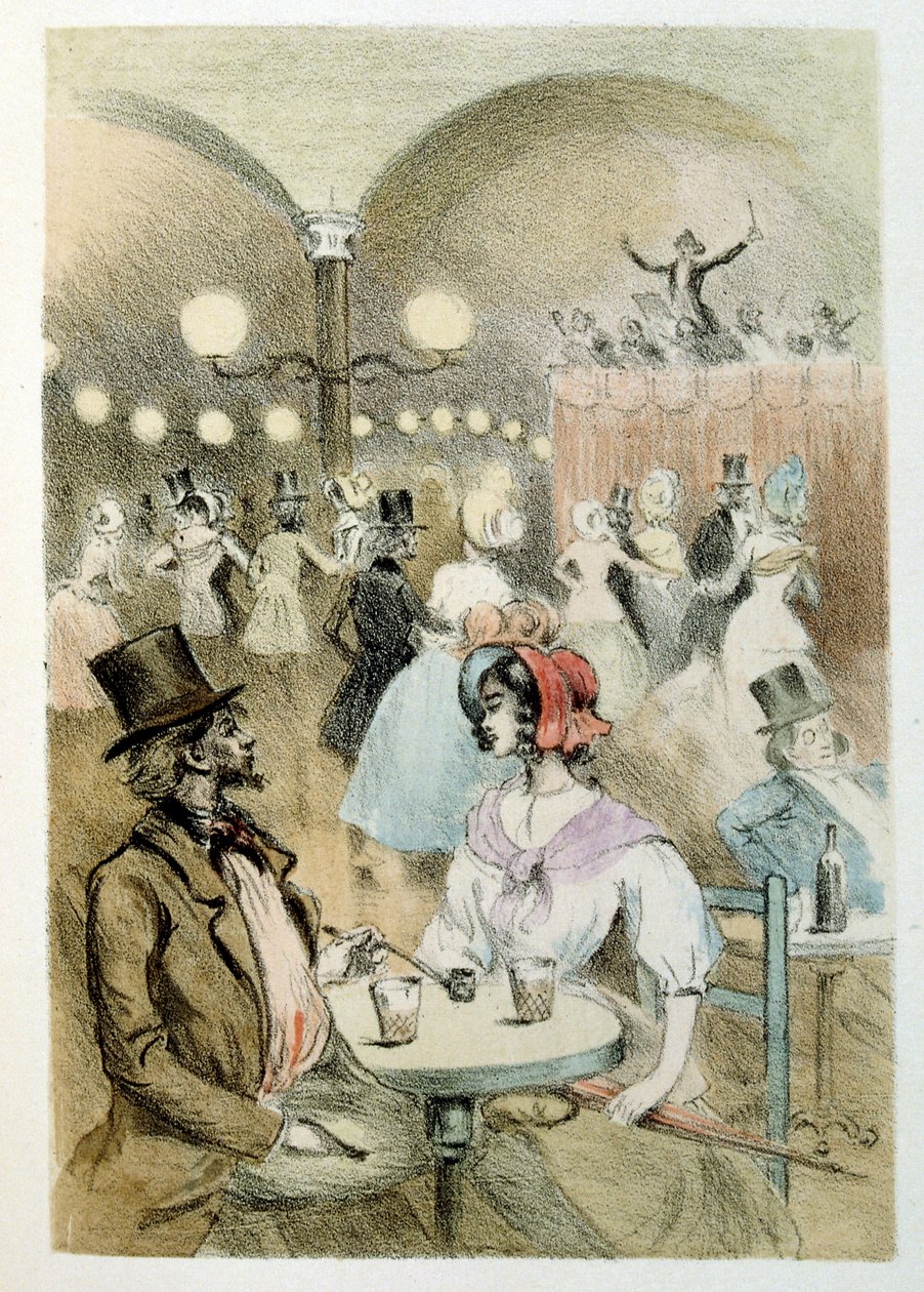 Illustration af Henri Boutet, til 
