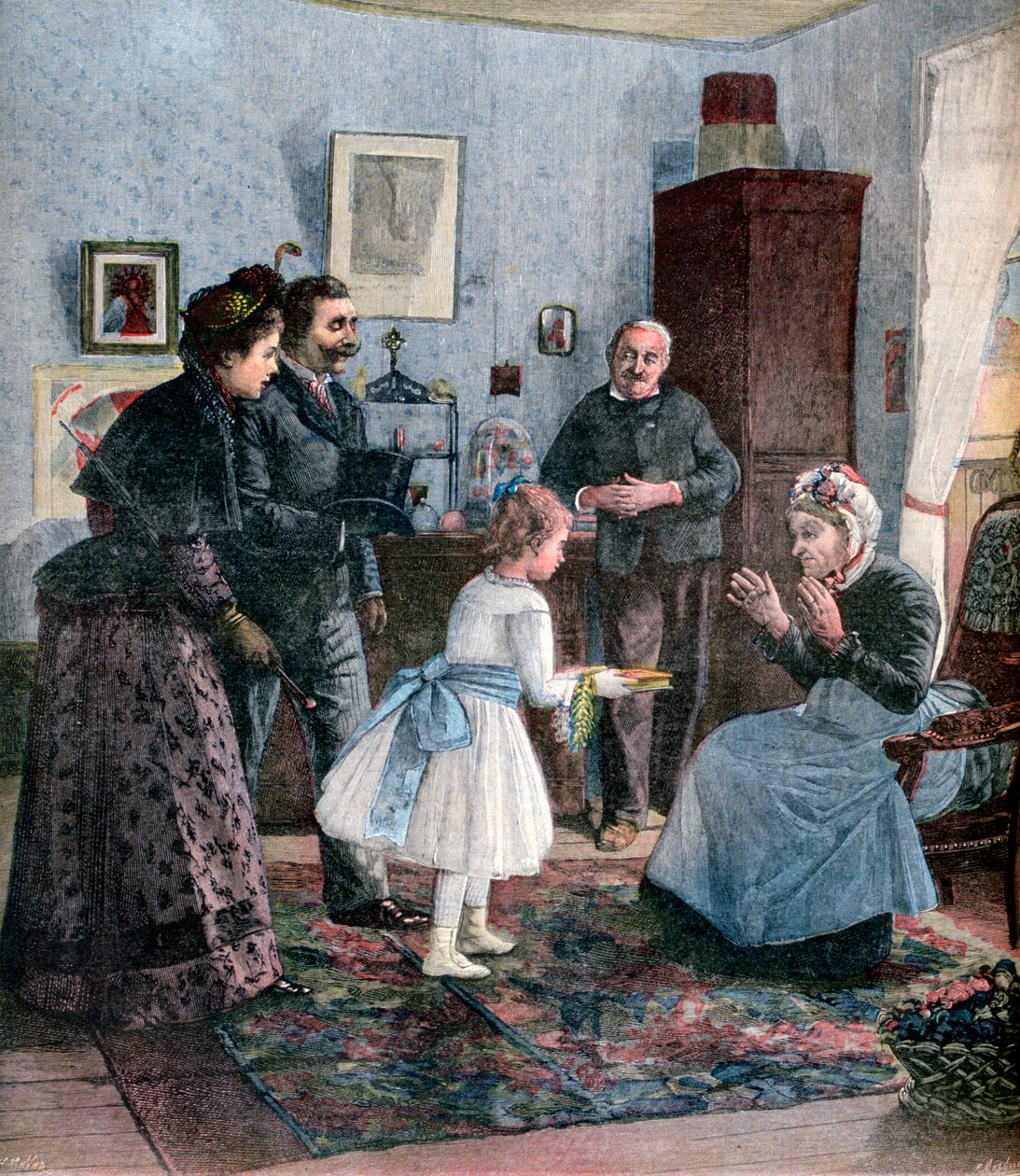 De første laurbær, 1891 af Henri Cain