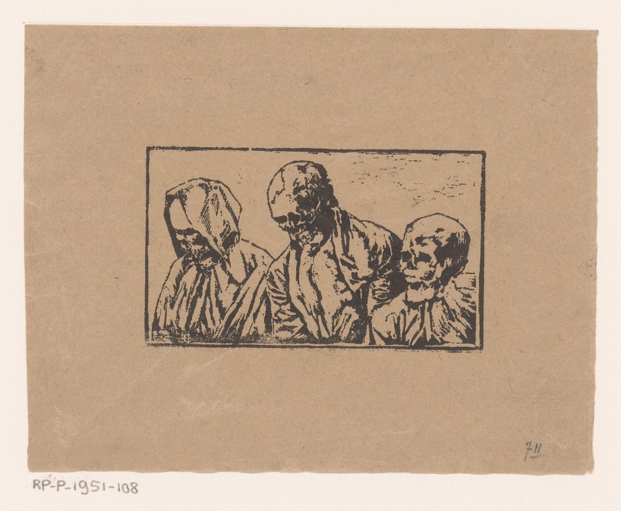 Tre døde af Henri Charles Guérard