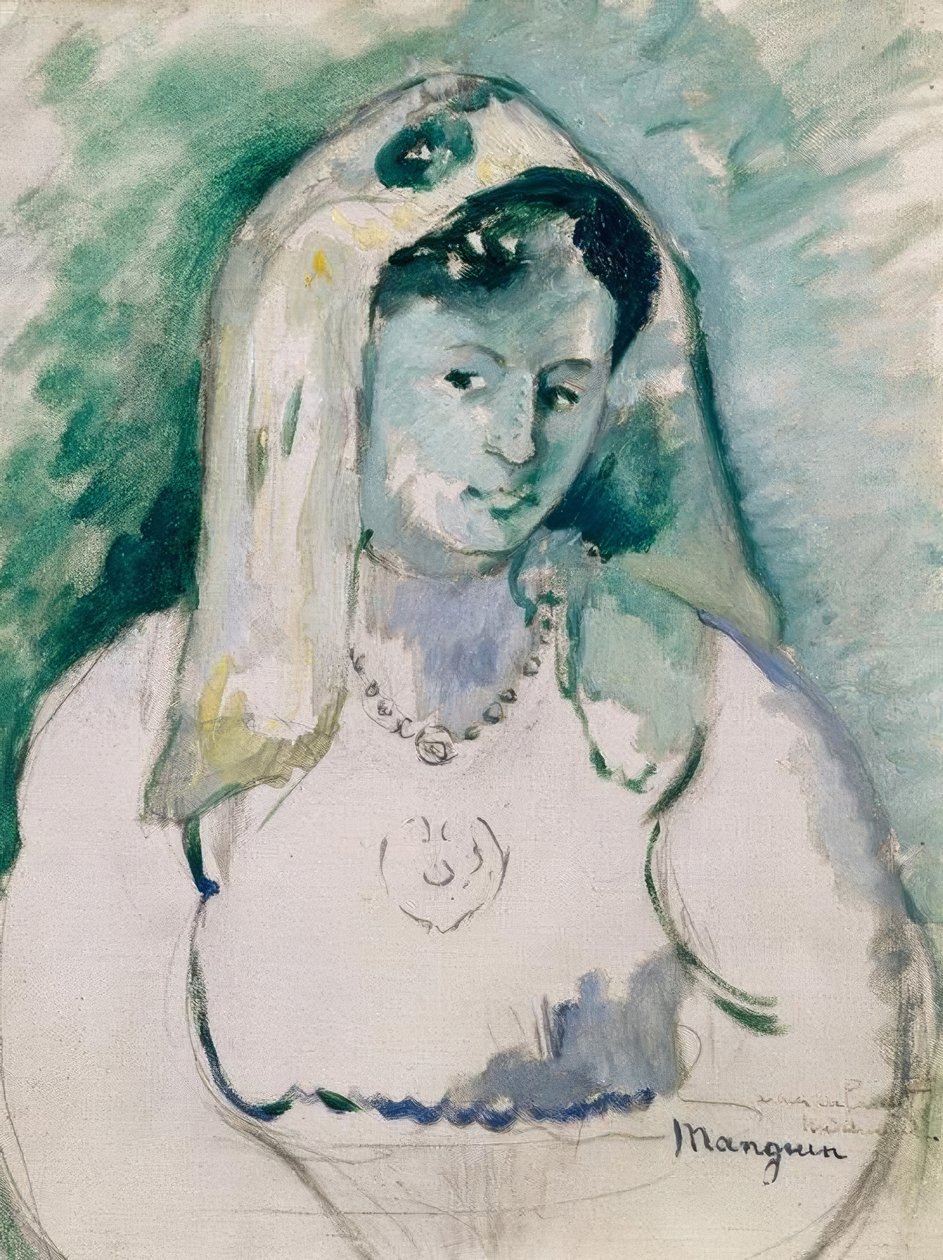 Den lille Mona Lisa af Henri Charles Manguin
