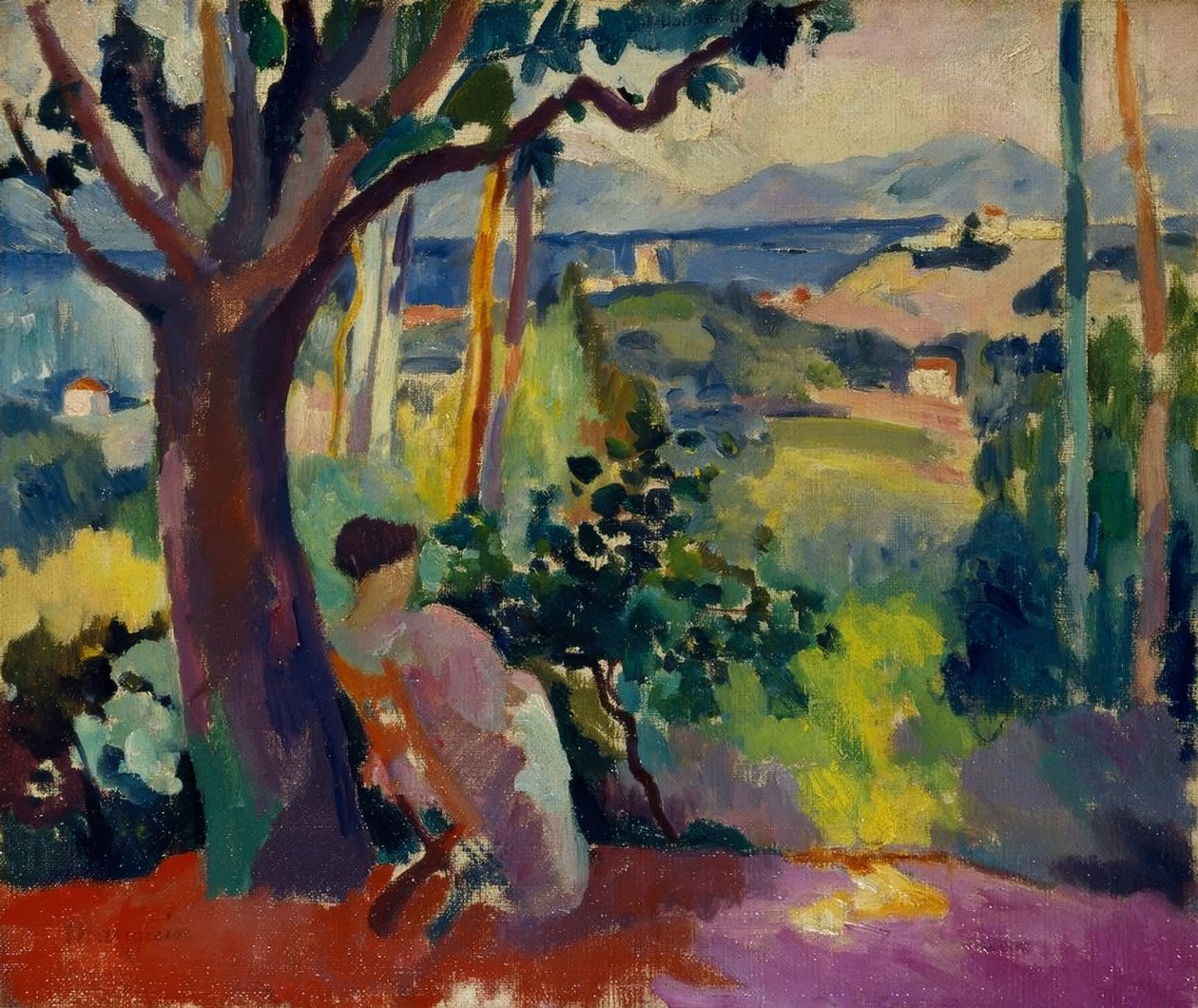 Måltidet på Villa Demière af Henri Charles Manguin