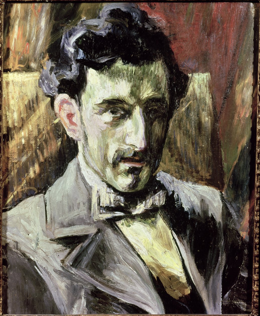Portræt af Maurice Ravel (1875-1937) (olie på lærred) af Henri Charles Manguin