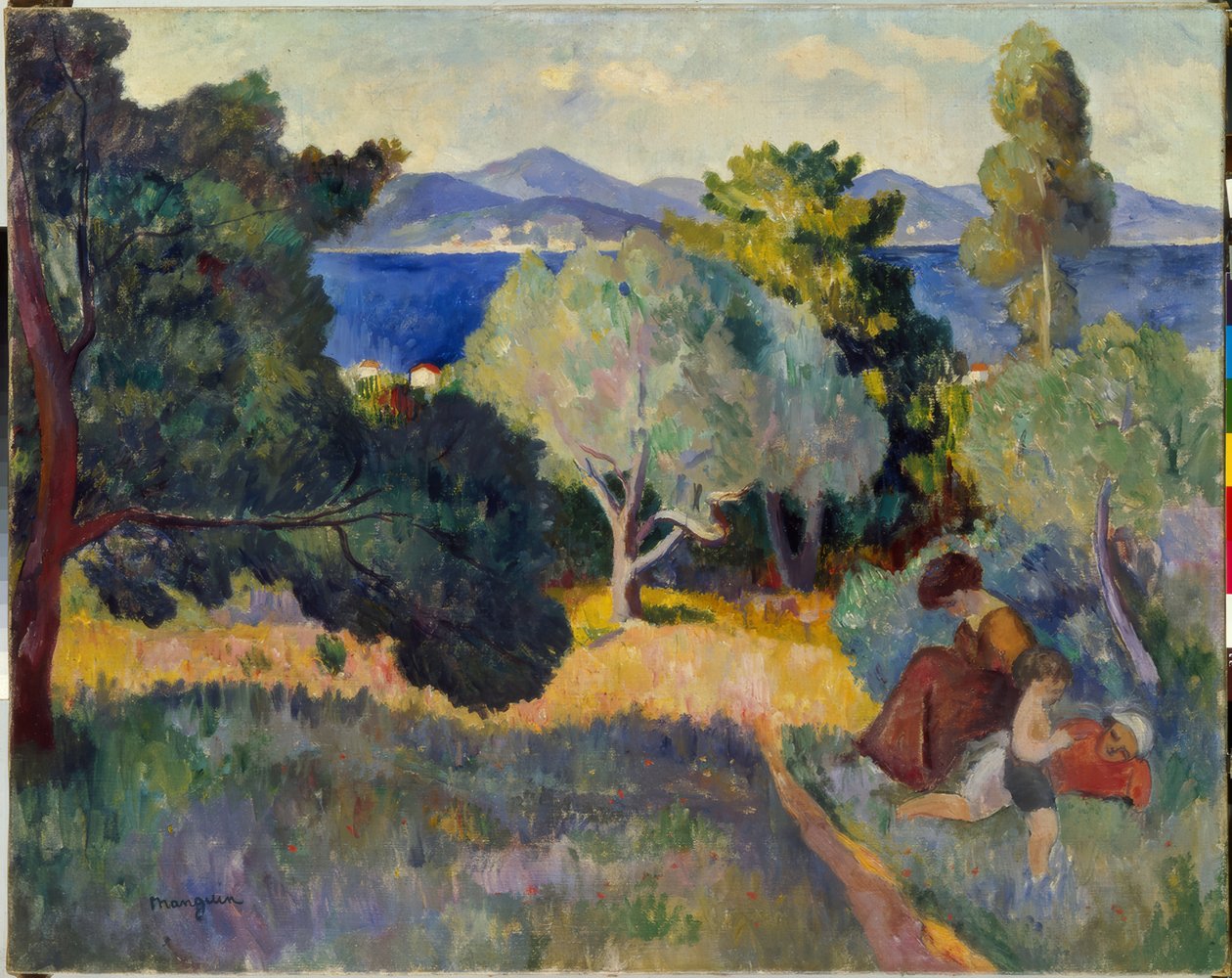 Saint Tropez af Henri Charles Manguin