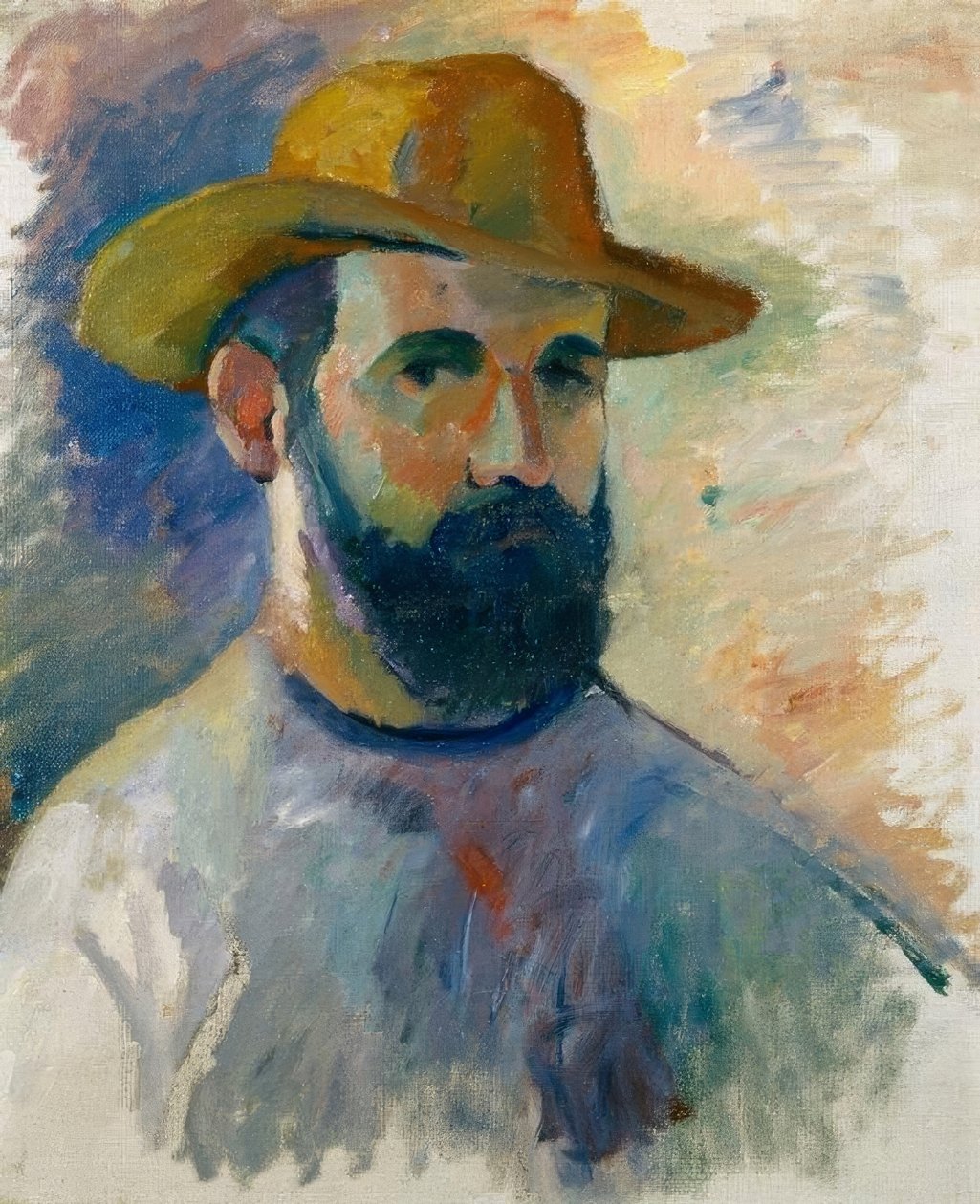 Selvportræt af Henri Charles Manguin