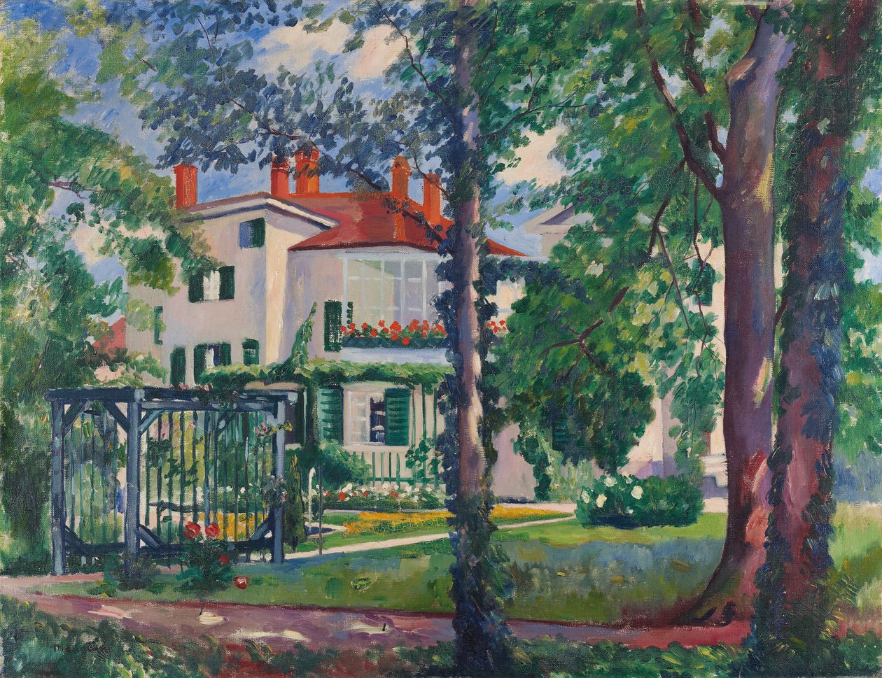 Villa Flora, Winterthur, 1912. af Henri Charles Manguin