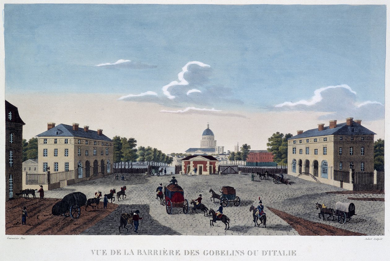 Udsigt over Barrière des Gobelins ou d
